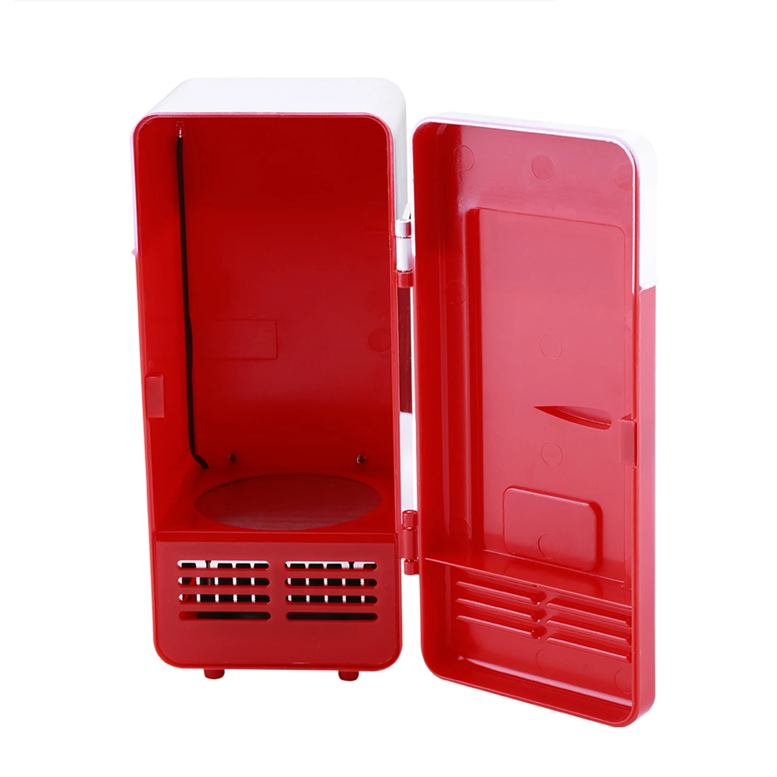 Mini Fridge Cool Quickly Beverage Fridge Usb Interface Cooler & Warmer 5 Minutes Refrigerator Temperature for Cola Cans Coffee