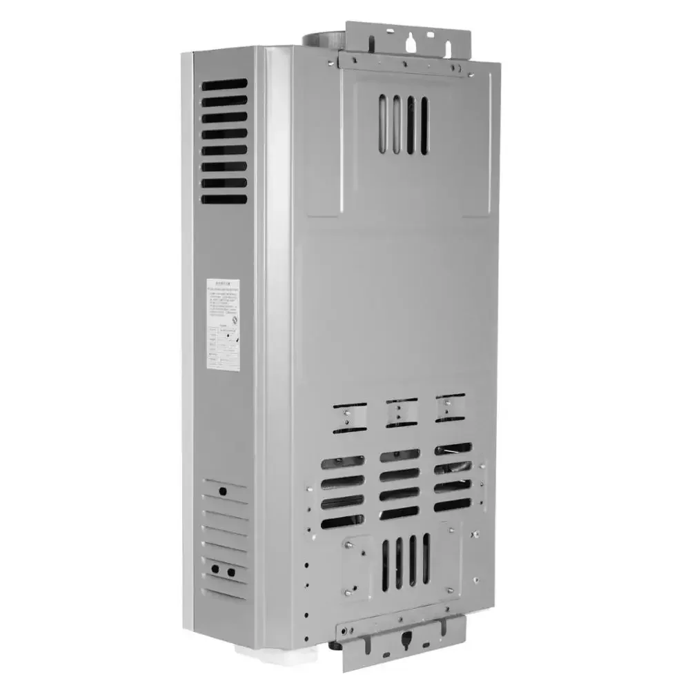VEVOR 6L 8L 10L 12L 16L 18L GPL Scaldabagno portatile in stand Gas propano GPL Scaldabagno senza serbatoio a parete Display digitale