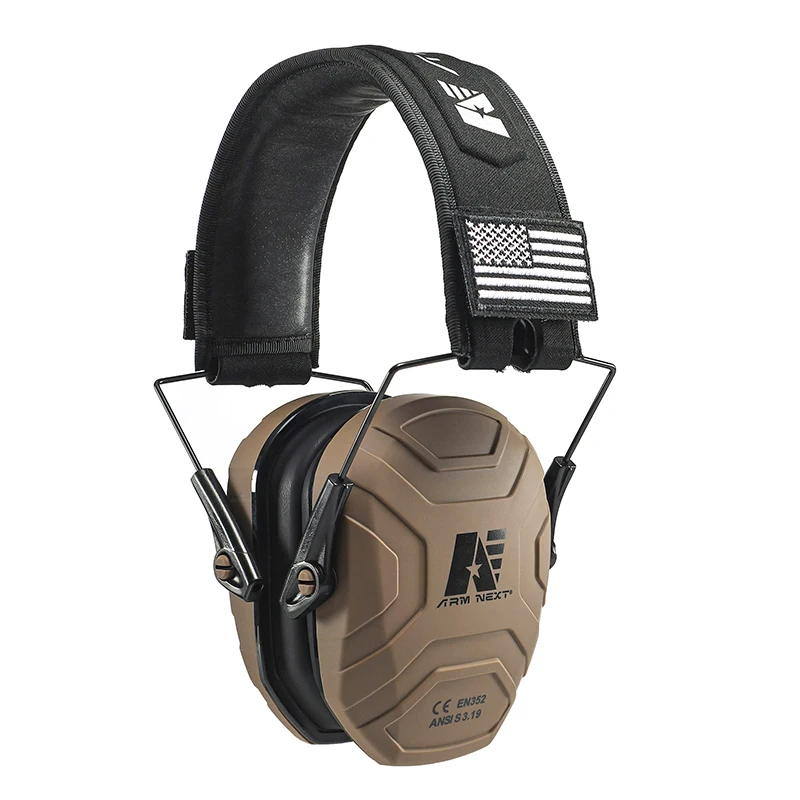 Military tactical shooting earmuffs outdoor hunting passive noise reduction protection hearing headphones V40