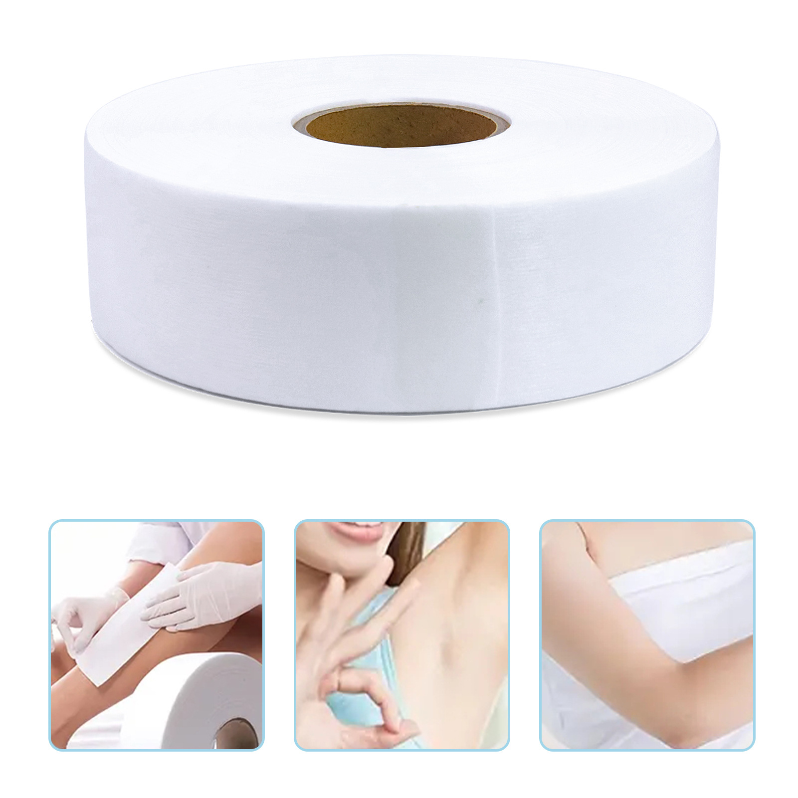 50/100 yards/roll Wax Strips Voor Ontharing Geweven Haar Verwijderen Wax Papier Rollen Hoge Kwaliteit Ontharing epilator Gereedschap