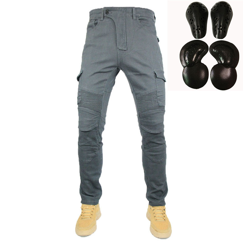 Colección de pantalones vaqueros para Hombre, Vaqueros clásicos UGB06 PK718 PK719 con cremallera, Pantalones para motocicleta, Pantalones para Hombre, pantalones vaqueros con plumas, engranajes