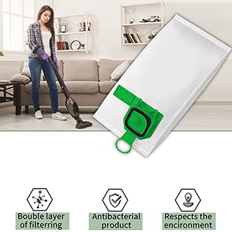 Vorwerk VK140 VK150 FP 140 / 150 진공 청소기 청소 필터 먼지 봉투 예비 부품 액세서리 용 먼지 봉투 교체 키트