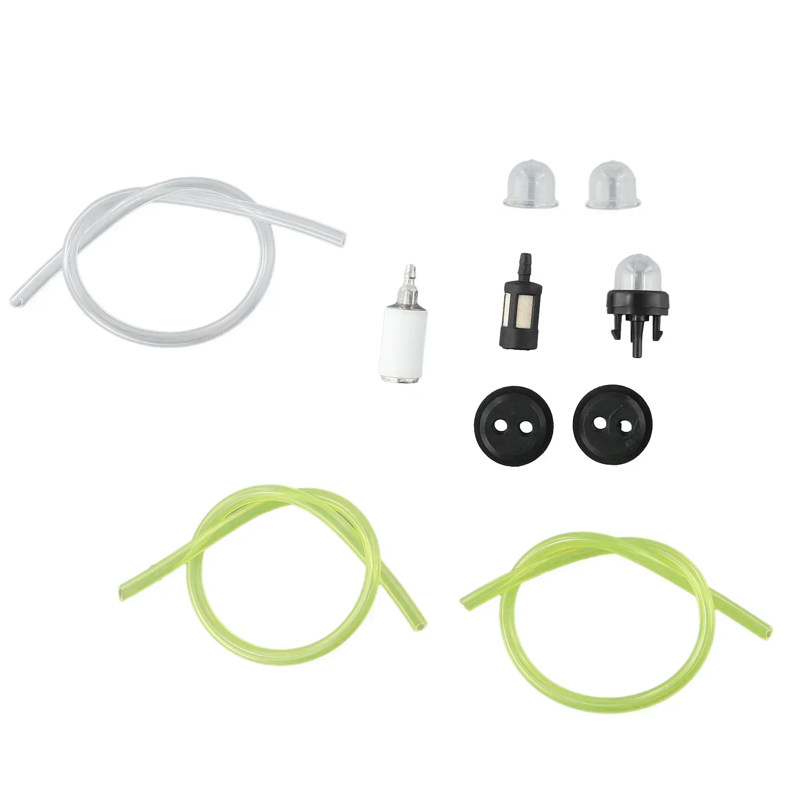 Manguera de línea de combustible Universal, tubo de cebado, bombilla de repuesto, cortadora de sopladores para McCulloch para Husqvarnas, piezas de accesorios de motosierra