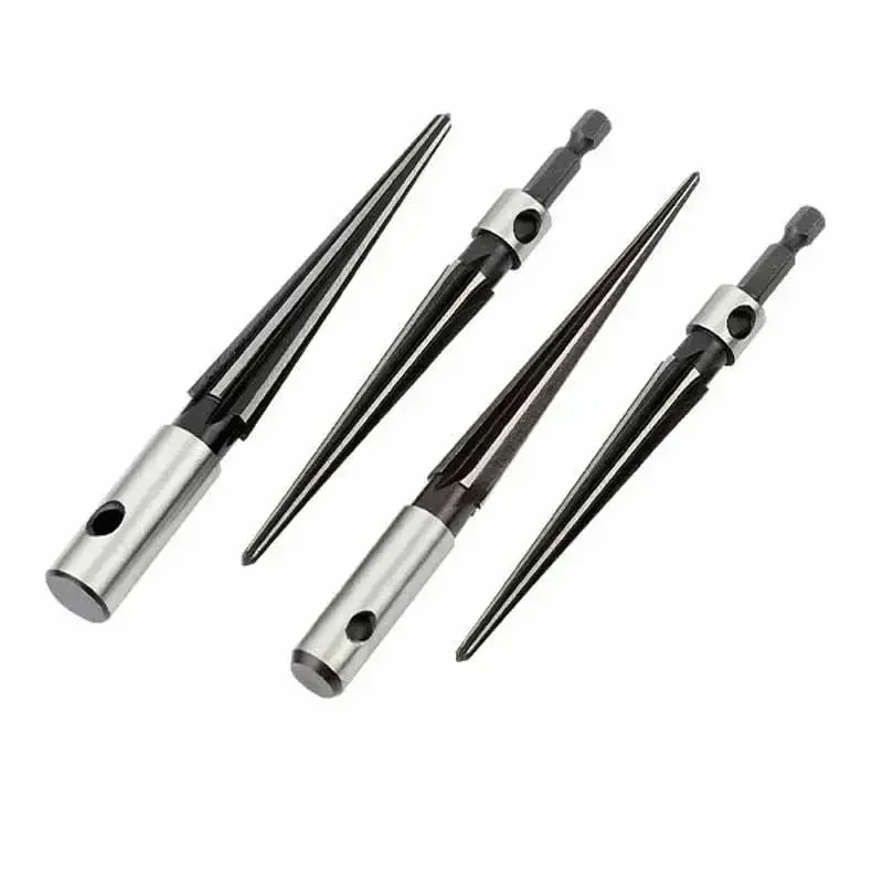 Handheld Taper Reamer Hand Electric Drills for Drilling Cuntersunk Head Chamfering an Reaming Tool Metal Woodwork T-type Reamers