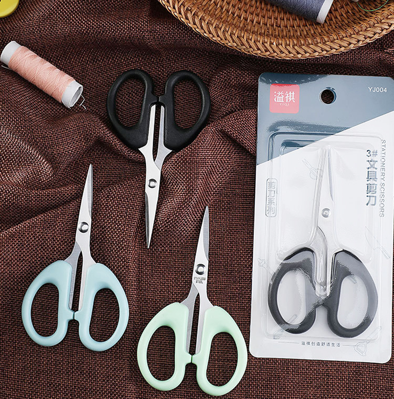 Stainless Steel Student Handmade Scissors Professional Tailor Scissors Paper Cuttings Scissors DIY Sewing Accessory