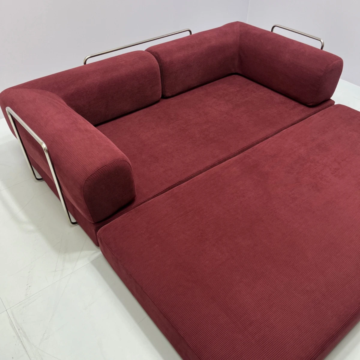 2025 New EU Warehouse Vacuum Compression Sofa 200*100*70cm Sofa Bed Corduroy Jacket Removable Placement 5-7 Days Delivery