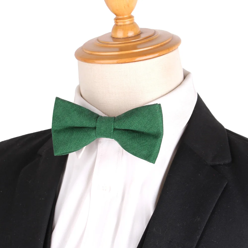 Moda de alta calidad para hombre, pajarita de Color sólido, conjunto para padres e hijos, pajarita de doble capa de color caramelo, pajarita para fiesta de boda