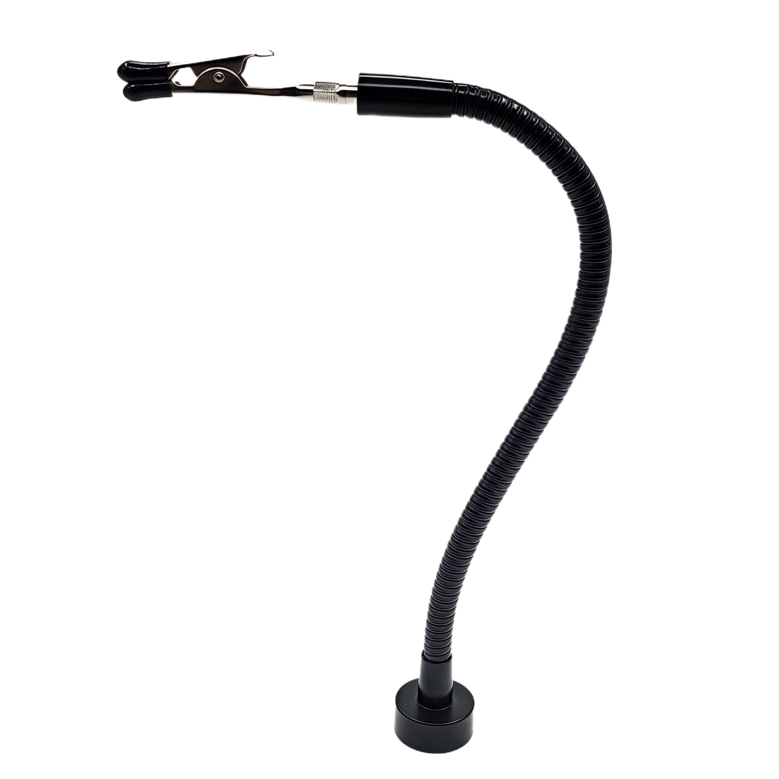 Soldering Third Hand with Strong Magnetic Base, Flexible Arms PCB Holder for Electronics Repair – Alligator Clip Welding Tool