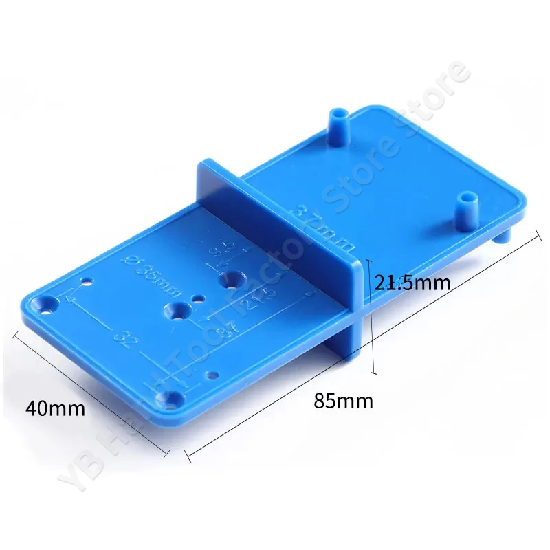 Hinge Hole Drilling Guides 35mm 40mm For Woodworking Cabinet Doors Hinge Install DIY Tool Punch Hinge Drill Hole Opener Locators