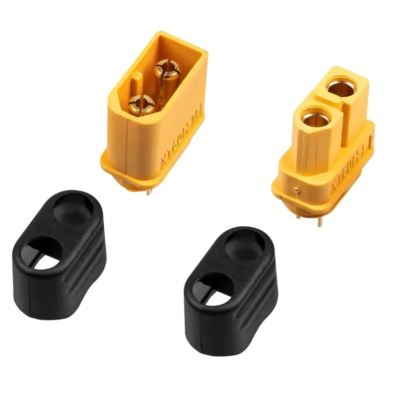 5/10 pares xt60h conector plug com bainha habitação fêmea/macho xt60 plug para rc lipo bateria carros drones avião