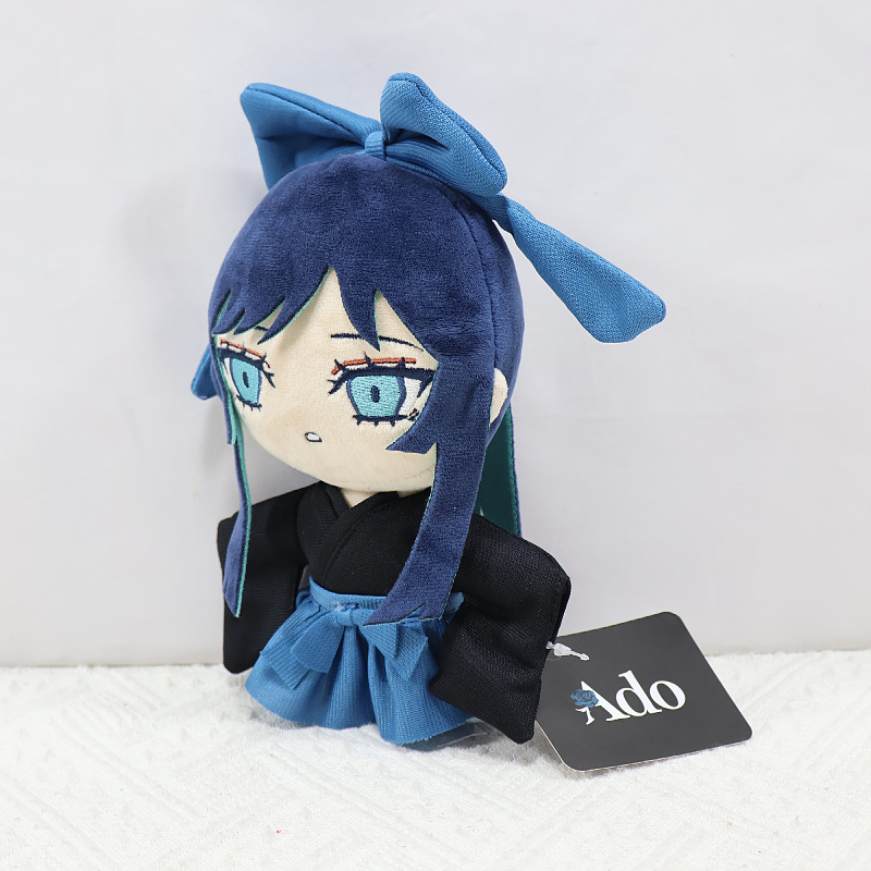 16cm novo adub hibana brinquedo de pelúcia ador merch pelúcia cantor bens ad acessórios plushies boneca cantor ad animal de pelúcia brinquedo macio presente