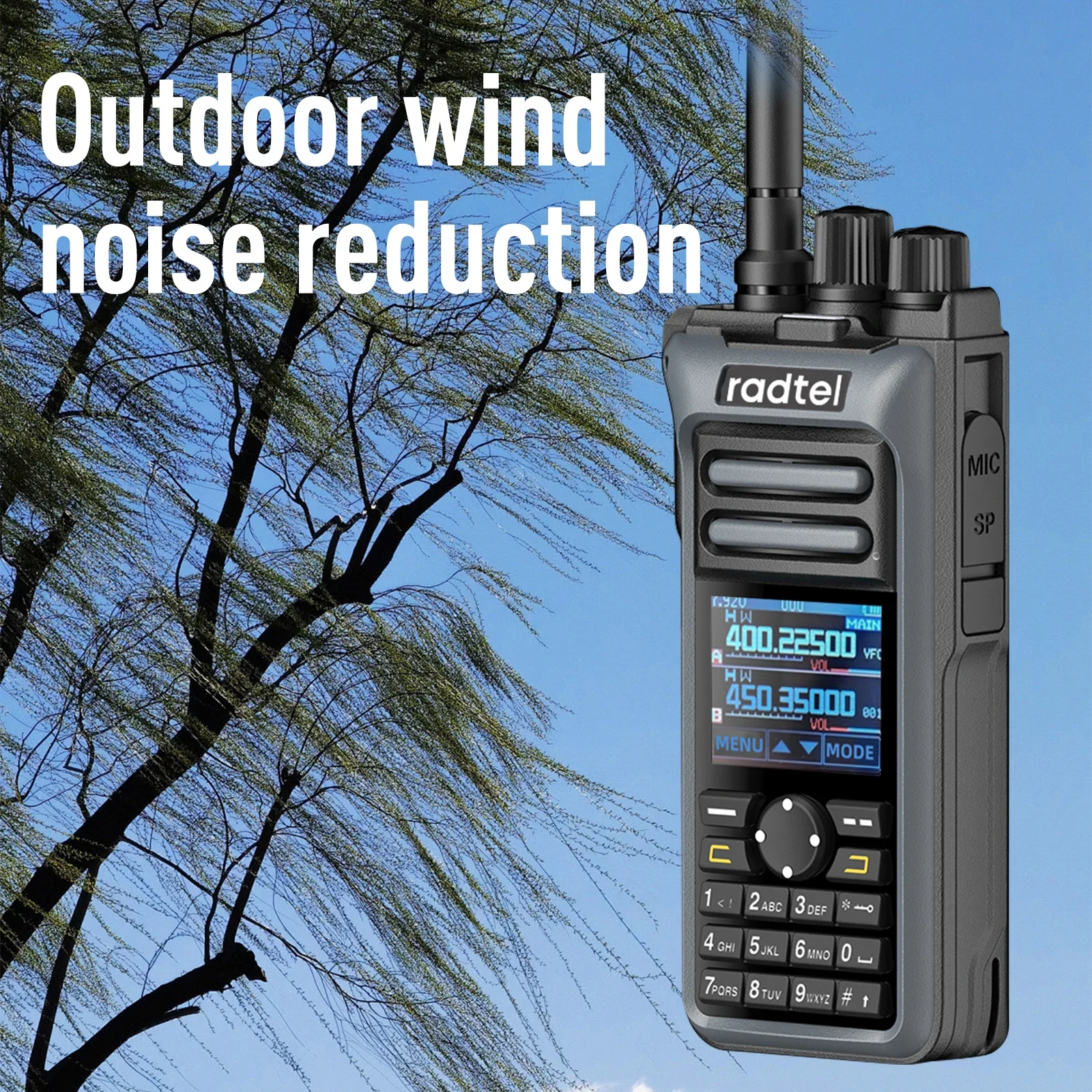 Radtel RT-752 에어 밴드 워키토키 풀 밴드 아마추어 햄, 250CH HT USB-C 배터리, NOAA FM AM 녹음 진동, 10W