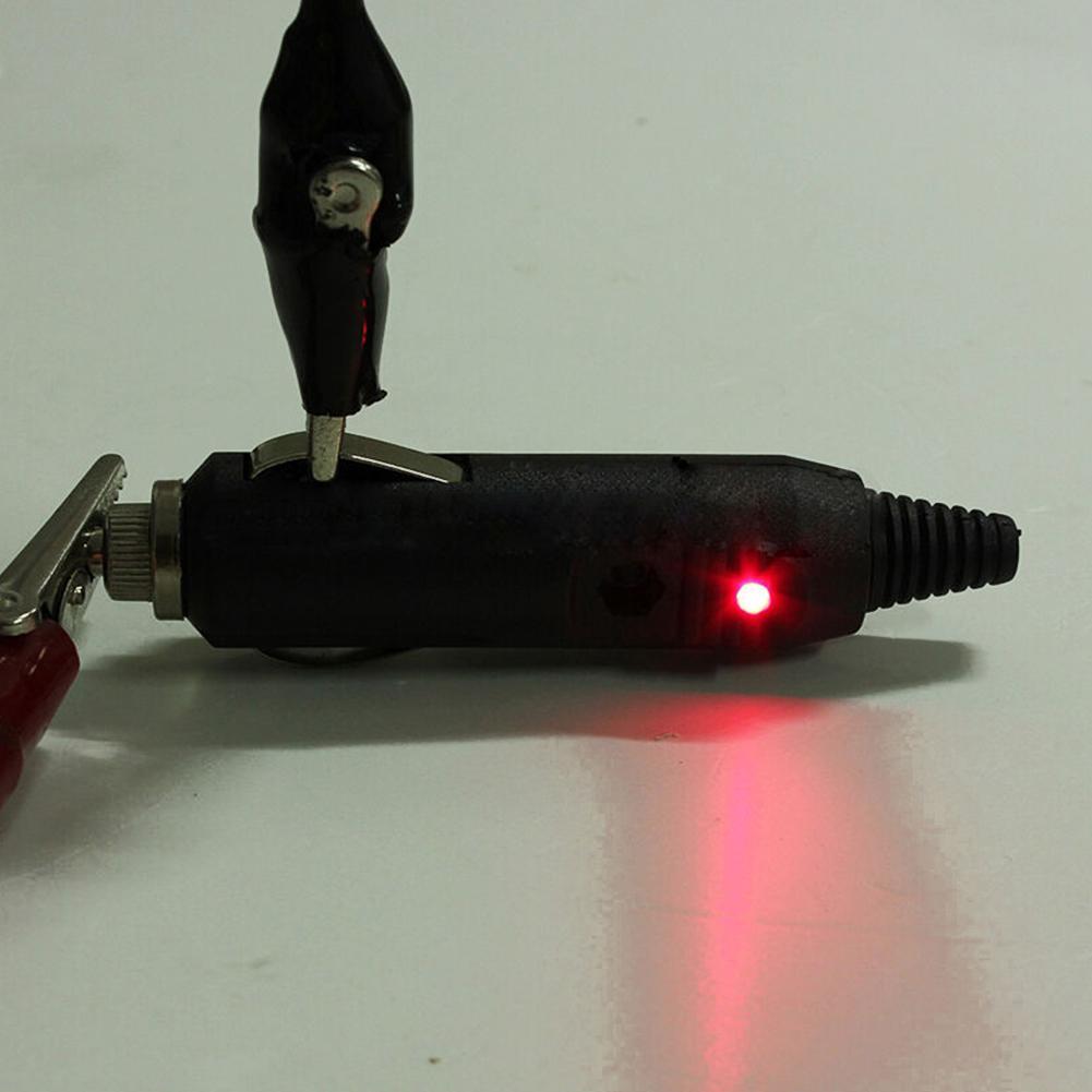 LEDシガレットライター,12Vおよび24V電源ソケット付き,車,ボート,トラックアクセサリー用