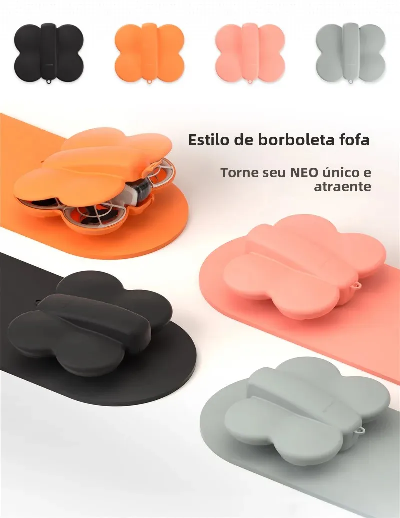 Para dji neo caso de transporte protetor borboleta caixa de armazenamento à prova de gota portátil saco à prova de poeira para dji neo drone acessórios