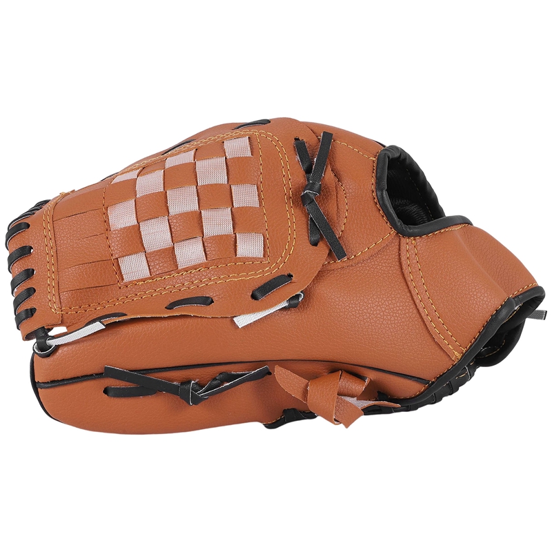 Sport 2 Farben Baseball handschuh Softball rechte Hand für Erwachsenen zug