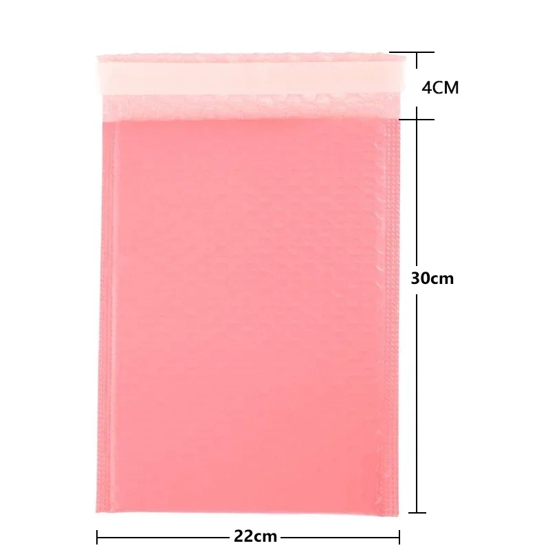 20 pçs/lote sacos de envelope de espuma auto selo mailers acolchoados envio envelopes com bolha saco de envio pacotes saco tamanho grande