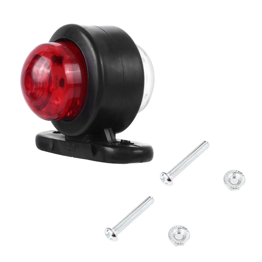 2 ピース/セットトラックテールライトアウトラインマーカー LED サイドマーカー 24v LED ライトトラック部品キャラバントレーラーランプ LED サイドライト