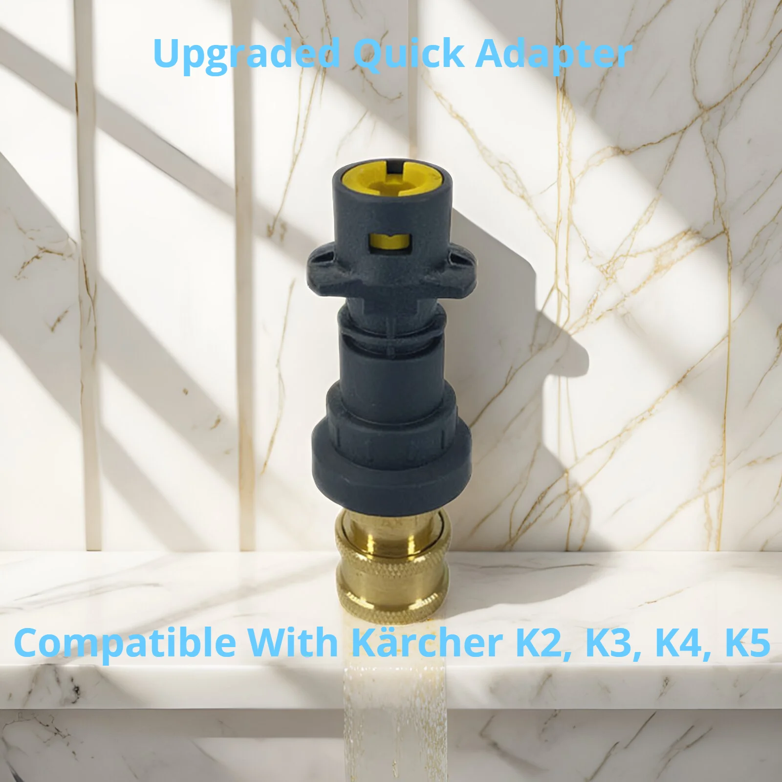 Upgraded Adapter Nozzle Set for Karcher K2-K7 Series Pressure Washer Enhanced Durability Easy Installation Replacement Parts Acc