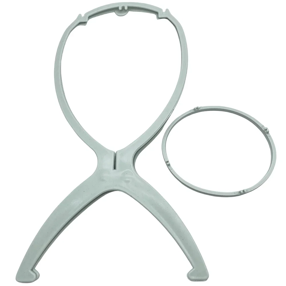 2 pezzi supporto 36 cm supporto da scrivania supporto per parrucca portatile supporti per parrucca gancio per parrucca portatile salone barbiere supporto per cappelli appesi espositore