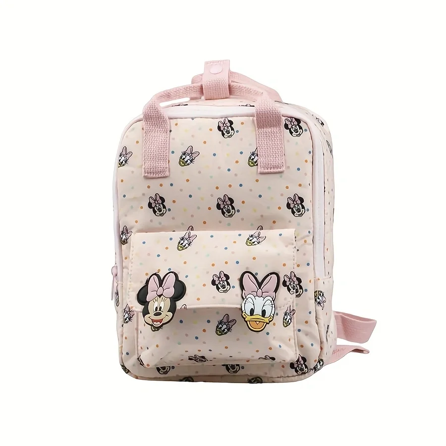 Disney 2025 Nuovo zaino per bambini Minnie Cartoon Mini borsa da scuola Borsa a tracolla carina per ragazzi e ragazze