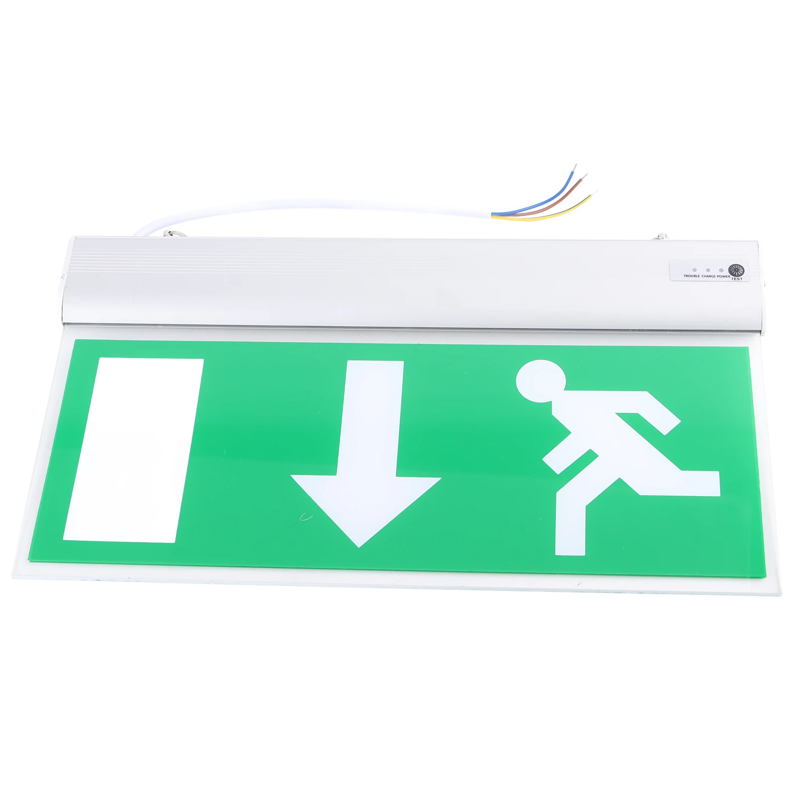 ZK40 Acrylic LED Emergency Exit Lighting Sign Safety Evacuation Indicator Light 110‑220V