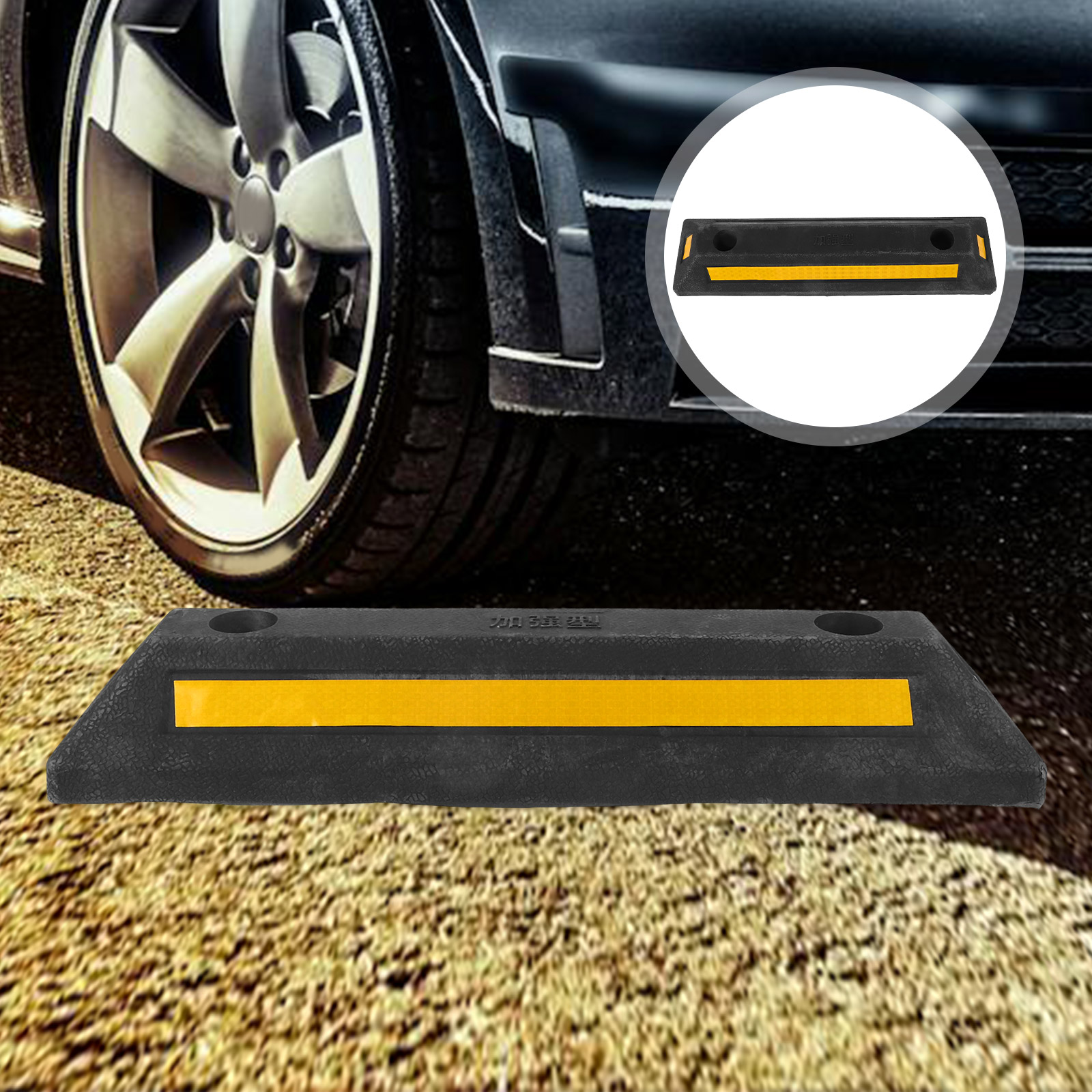 Autozubehör Gummistopfen Parkführung Lotrad mit reflektierendem Band für unterwegs