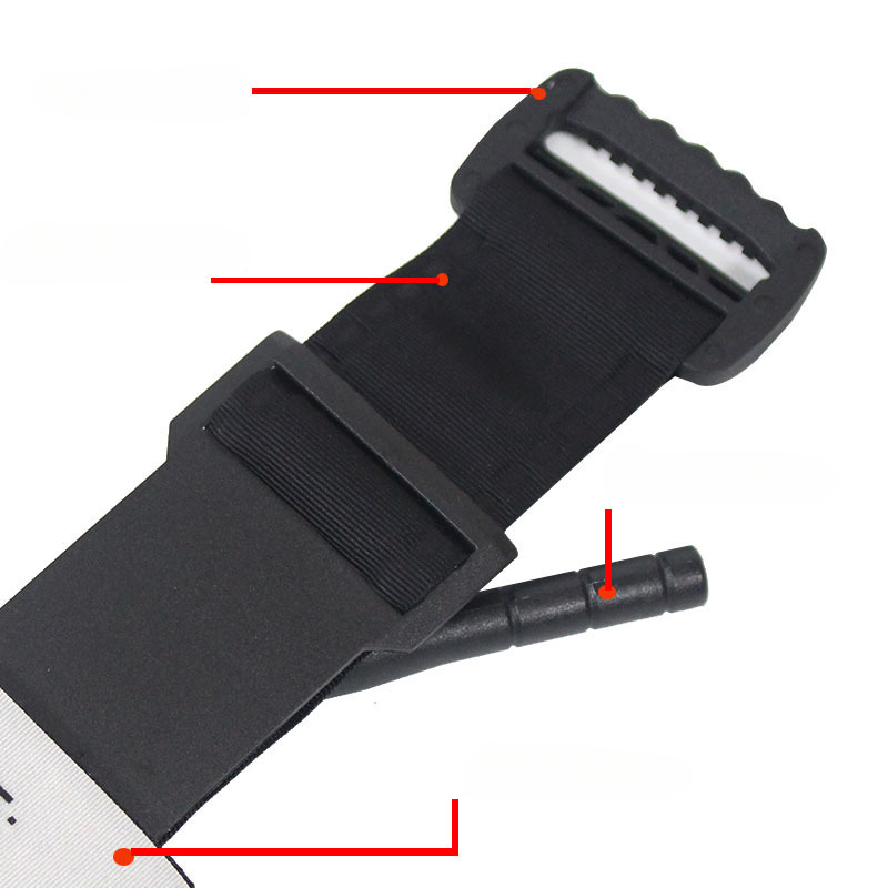 Garrot de survie militaire en métal coloré, saut d'eau rotatif, sangle d'urgence médicale, traumatisme