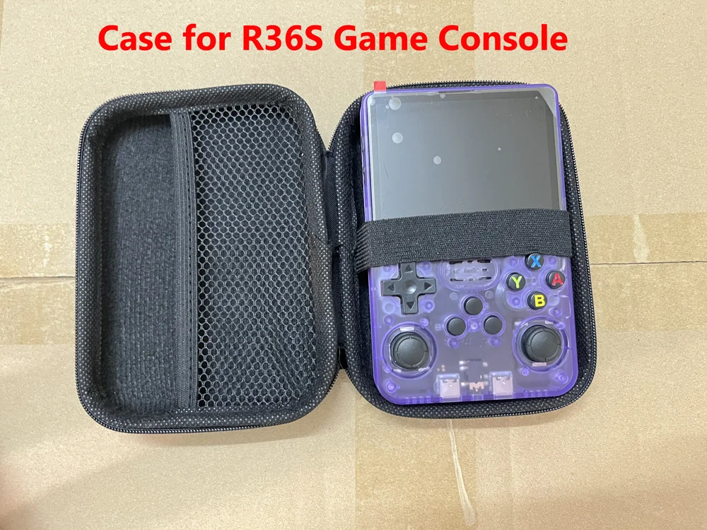 Protect Game Storage Case for Miyoo Mini Plus M17 R36S R35S Portable Storage Console Bag Carry Case for Anbernic RG35XX XU10