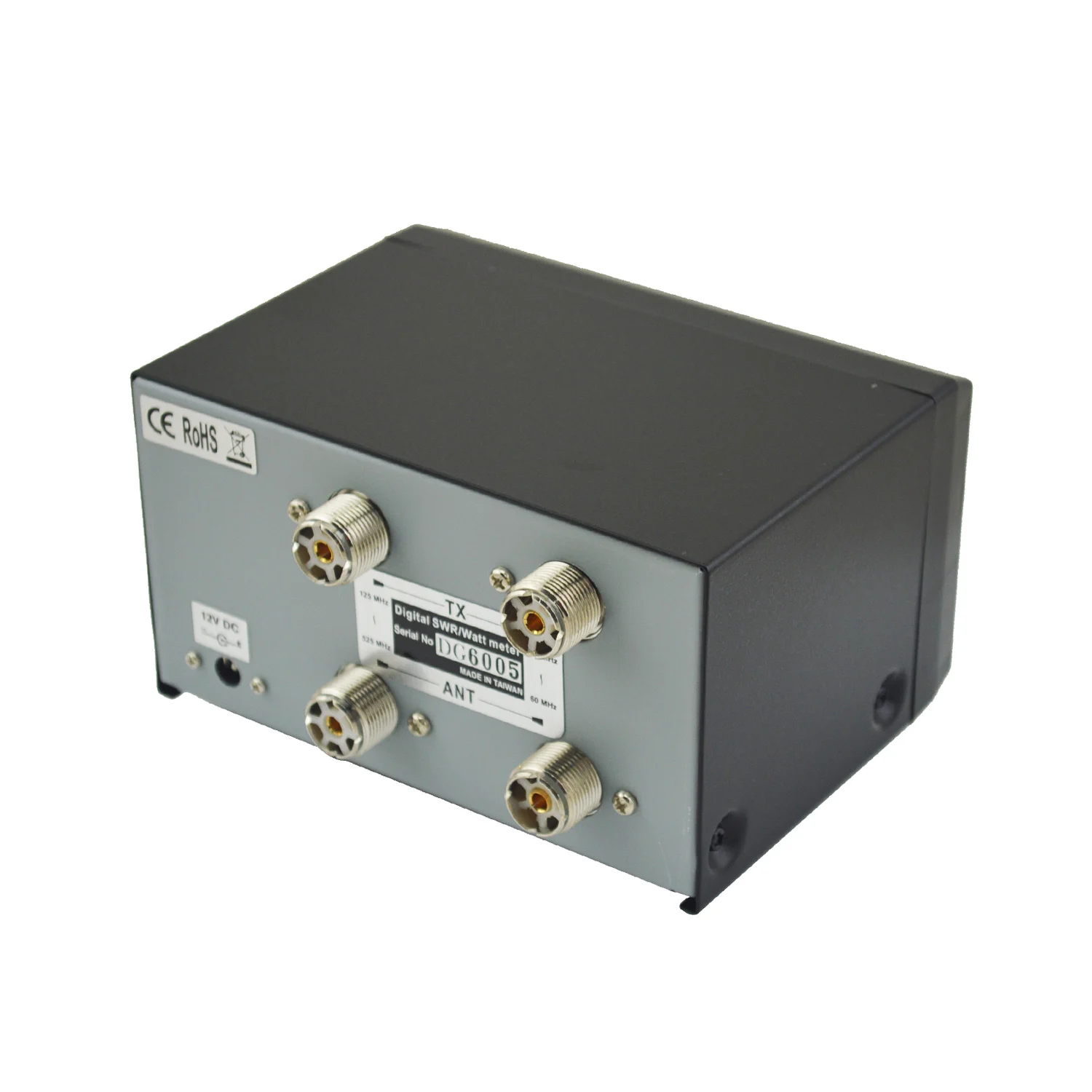 Счетчик SWR/ватта рации Nissei DG-503 1,6-525 МГц HF VHF UHF двустороннее радио цифровой счетчик SWR ВАТт 200 Вт 12 В постоянного тока вход SO239
