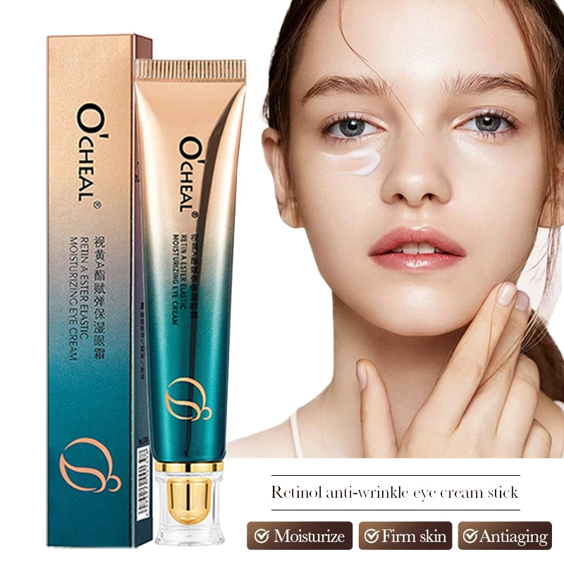 Anti rugas retinol creme para os olhos anti círculos escuros sacos de olho remoção hidratante cremes para os olhos produtos de cuidados com a pele para beleza
