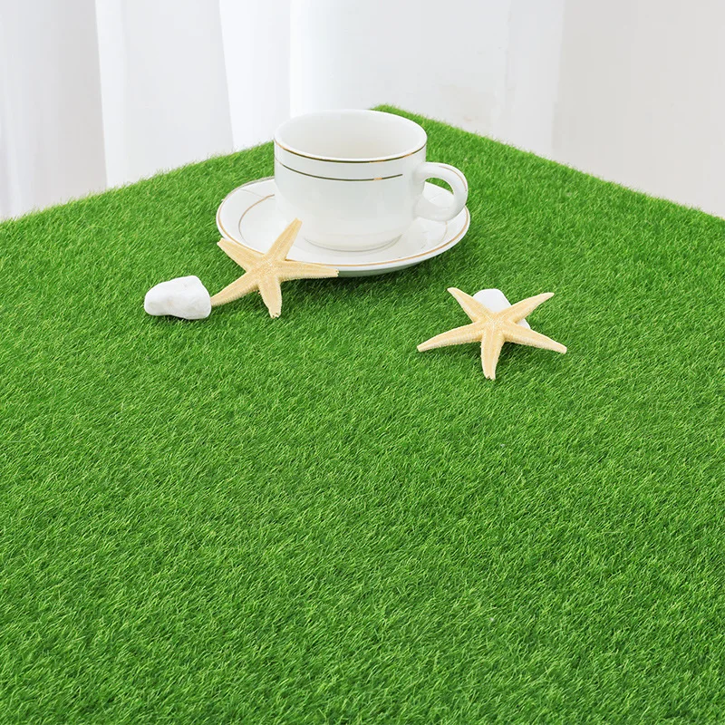 Kunstrasen rolle synthetisches Moos Simulation Rasen rolle Rasen boden gefälschte Kunst gras Garten Außen dekoration Tisch zubehör