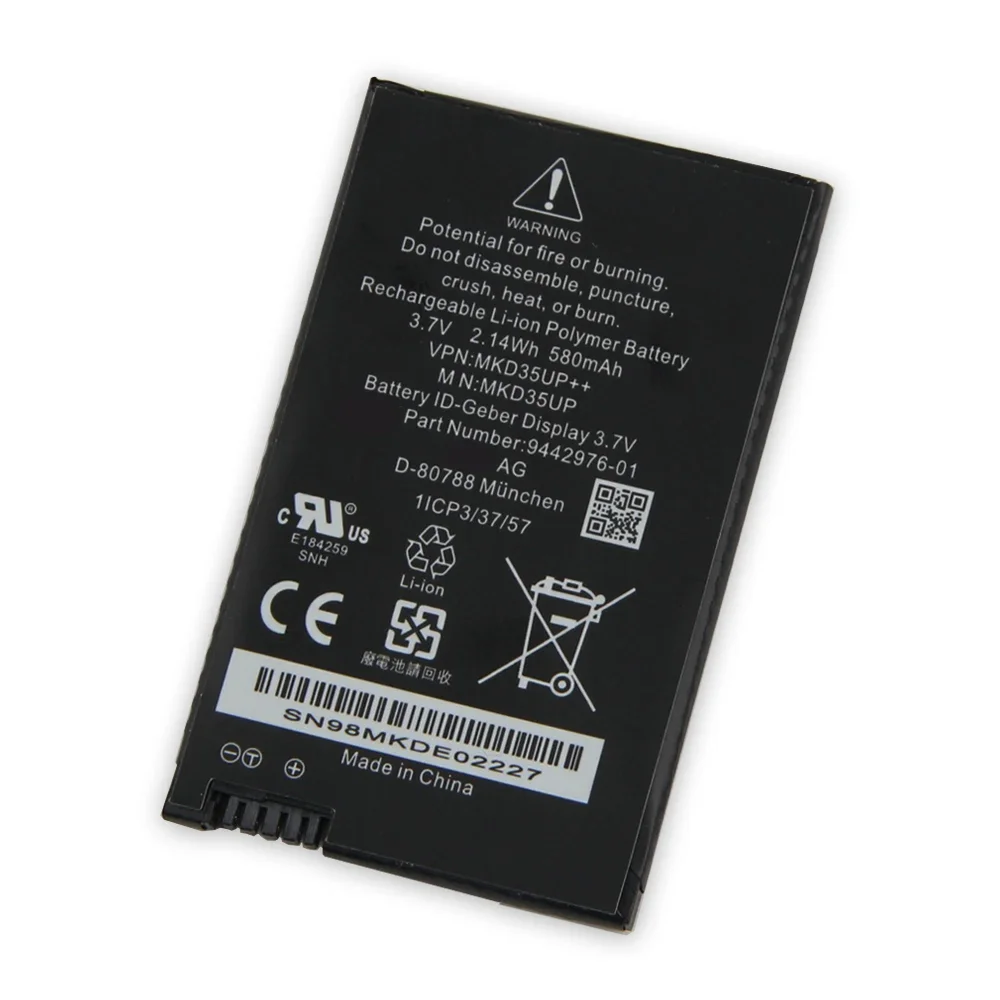 NEW Rechargeable Battery MKD35UP For BMW 5 6 7 Series GT X3 X4 X5 X6 730 740 745 530 Display Remote Control Car Key Battery
