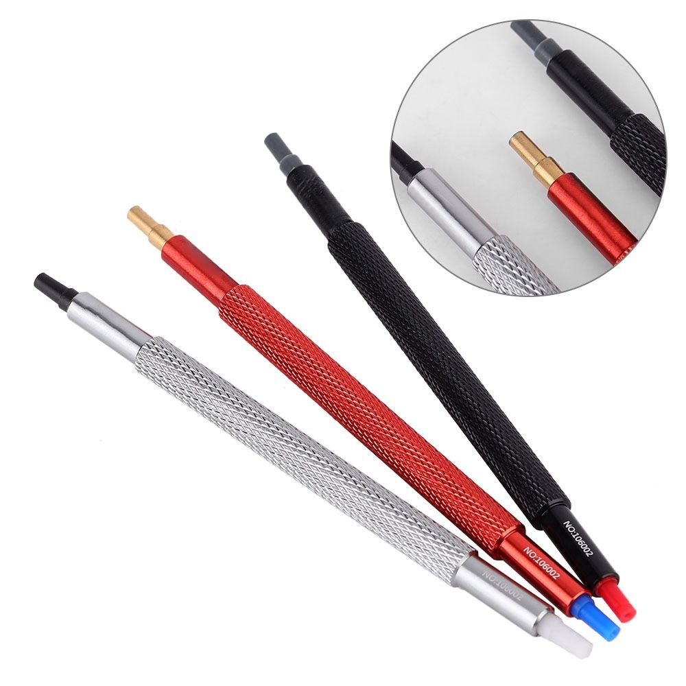 3pcs/lot Watch Hand Pressers Pusher Fitting Set Kit Wristwatch Needle Holder Rubber Head Repair Tool for Watchmakers