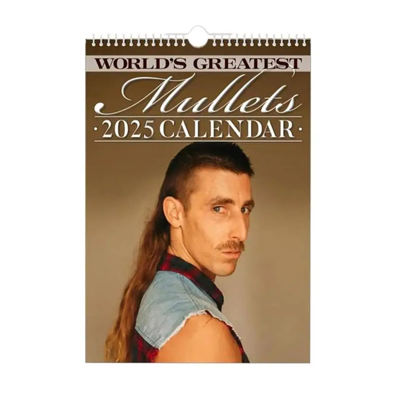 Calendario 2025, planificador mensual, organizador de vista diaria, divertido calendario de palabras más grandes del mundo 2025, calendario de diario