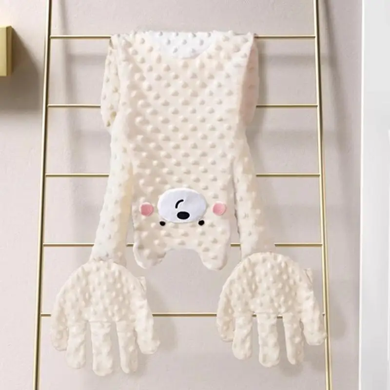 Baby Sleep Soother Automatic Palm Patting Stuffed Animal Pillow with Adjustable Speed Remote Control for Baby Startle Prevention