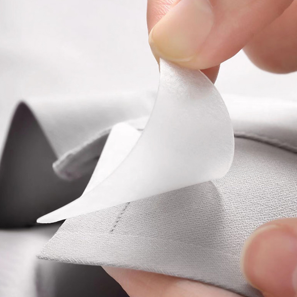 20/30 Uds. Cinta autoadhesiva para estilismo de cuello, no se deforma, almohadillas protectoras para cuello de camisa, almohadillas para soporte de cuello de camisa