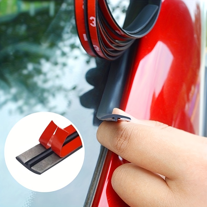 Car Rubber Seal Strips Auto Seal Protector Sticker Window Edge Windshield Roof Rubber Sealing Strip Noise Insulation