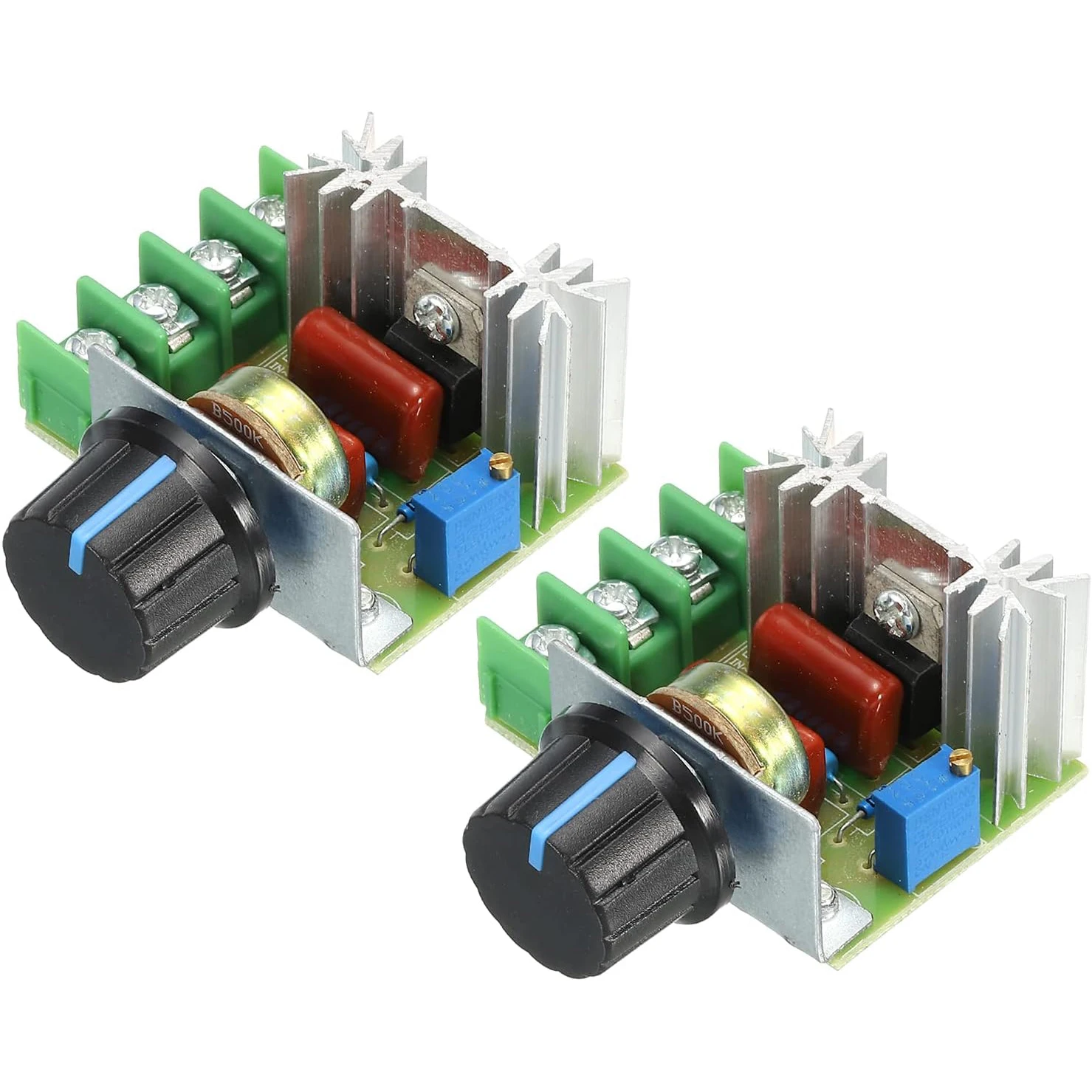 ตัวควบคุมแรงดันไฟฟ้า 2000 วัตต์ AC 50 - 220 โวลต์ Dimmer SCR Power Regulator Motor Speed Controller Home Improvement Regulators 2000W