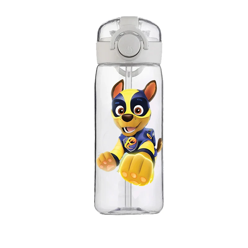 400 мл PAW Patrol Chase Marshall Rocky Rubble Skye соломенная чашка для девочек детская чашка для воды пищевой мультяшный чайник анти-падение подарок