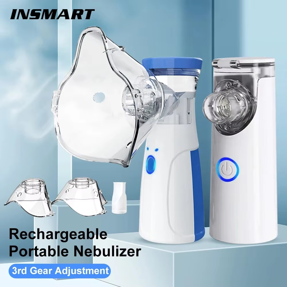 Portátil portátil autoclean inalar nebulizador malha atomizador silencioso inalador nebulizador inalador para adultos crianças nebulizador