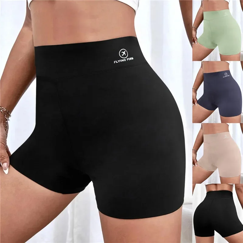 S-XL 여성 반바지 여성용 스포츠 반바지 새로운 사이클링 조깅 피트니스 하이 웨이스트 푸시 업 체육관 반바지 레깅스 요가 의류