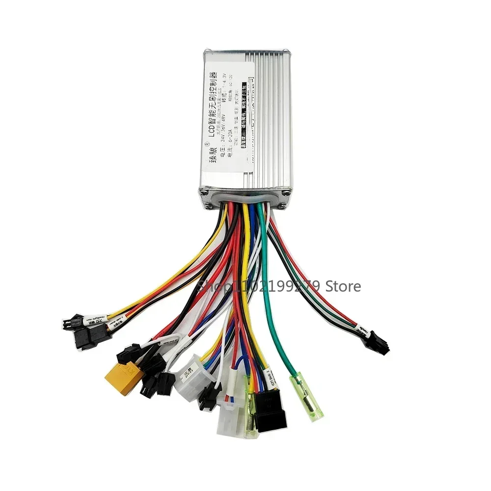 24V 36V 48V 350W 250W MAX20A E-Bike/Elektroroller Bürstenloser Controller S866 LCD-Display für Elektrofahrrad