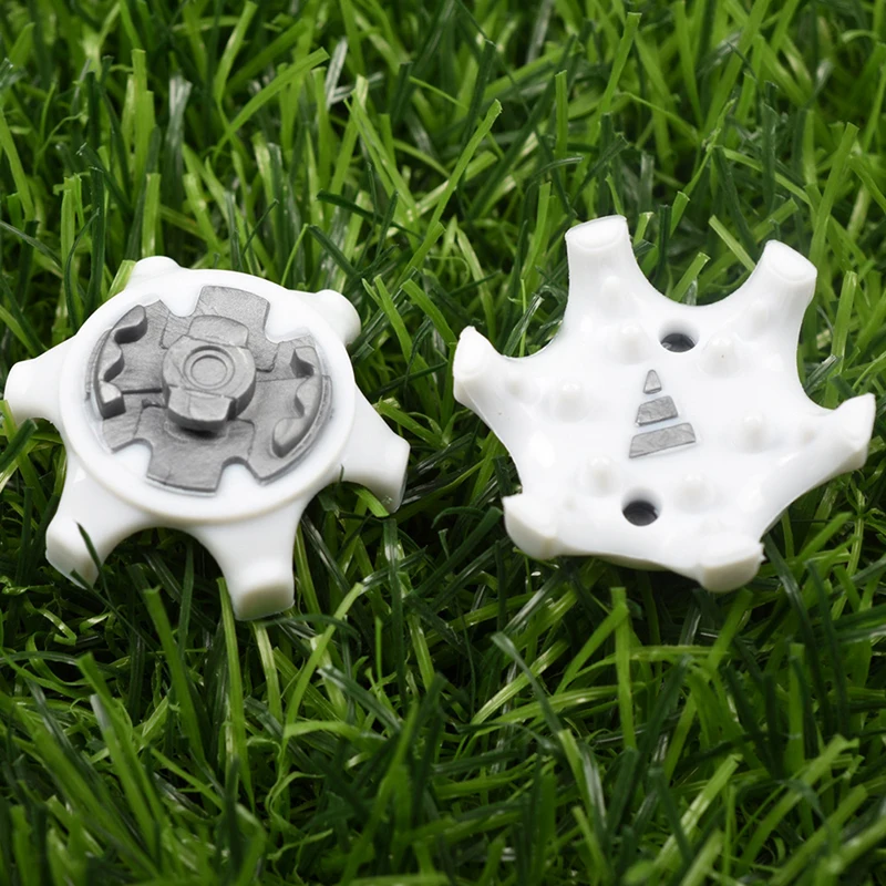 14 pz/lotto Smooth TPR Golf Spikes Spilli 1/4 Turn Fast Twist Shoe Spikes Sostituzione