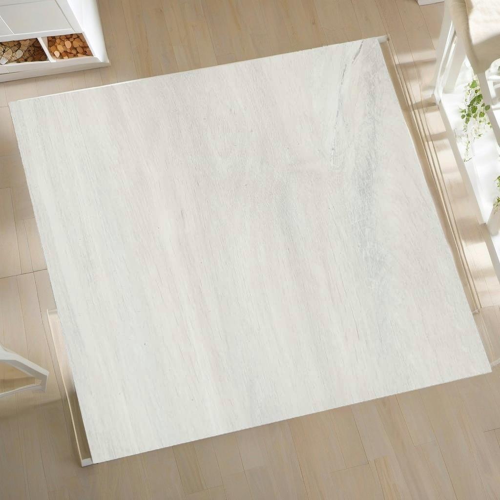 55 PCS Self-Adhesive PVC Flooring Planks - 5.11 m² Cream Color - Easy Installation & Durable