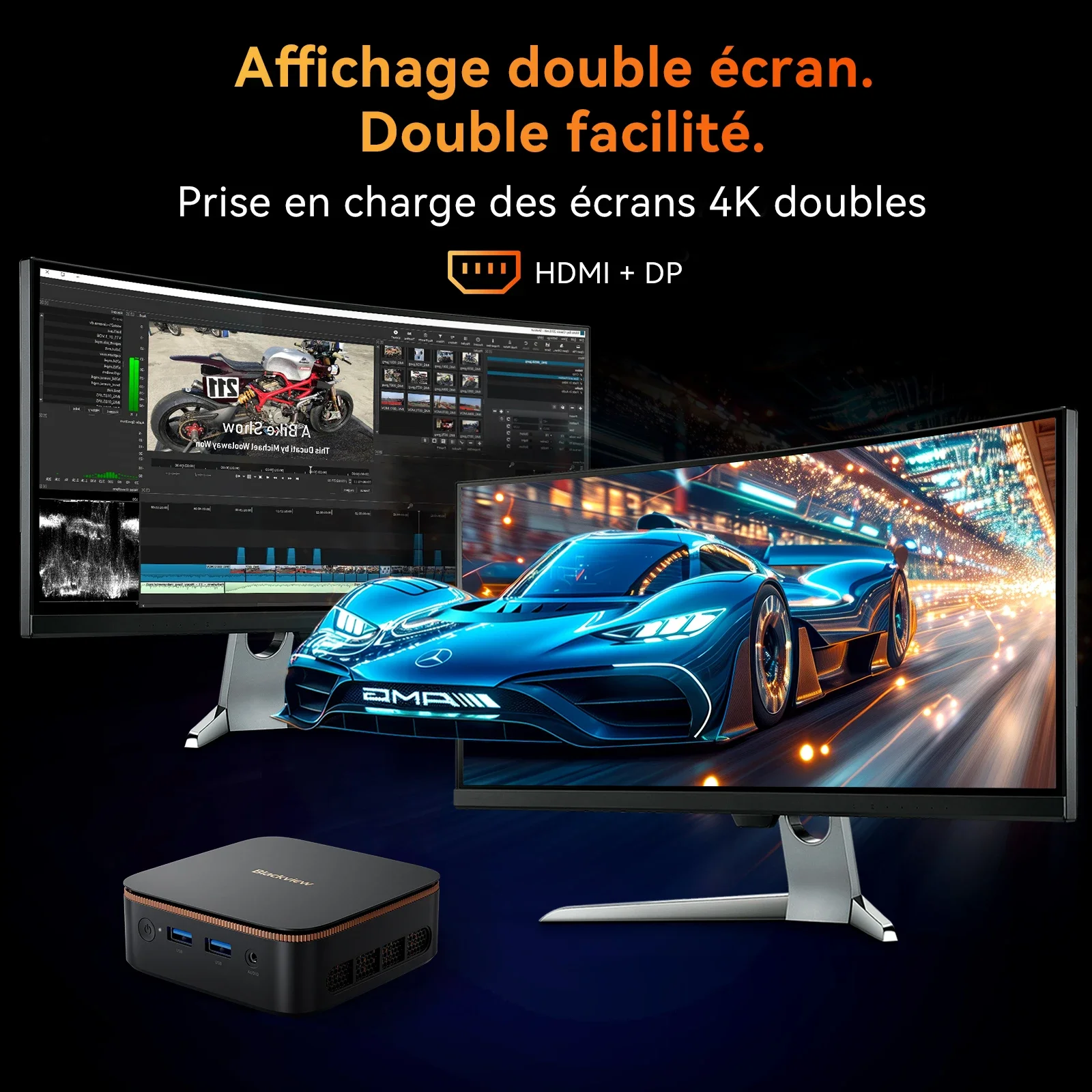 Mini PC Blackview MP20 Intel Twin Lake N150 do 3.6GHz 16GB DDR4 512GB SSD 4 Rdzenie 4 Wątki Windows 11 Pro Komputer Stacjonarny