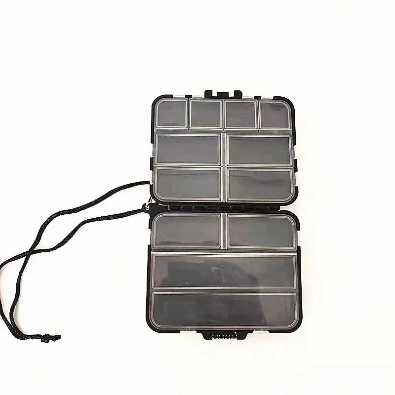 Blei Kopf Luia Lagerung Box Angeln Zubehör Box Angeln Teile Haken Lagerung Box mit Hand Seil Angelausrüstung Zubehör