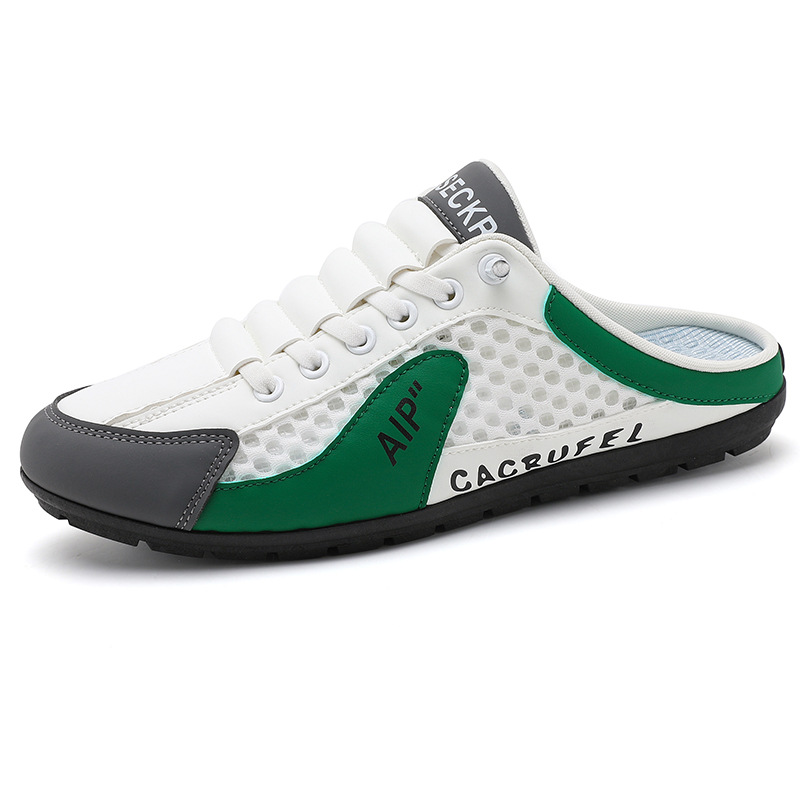 Мужские модные полутапочки на мягкой подошве, летние мужские модные повседневные туфли с мягкой подошвой, обувь с поддержкой, кроссовки Zapatos De Hombre