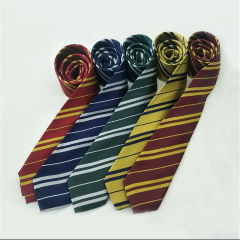 Magic Academy Tie Potter-Krawatte für Studenten, Reißverschluss-Krawatten für Jungen und Mädchen, magische Krawatte für Cosplay, College-Fan-Geschenk