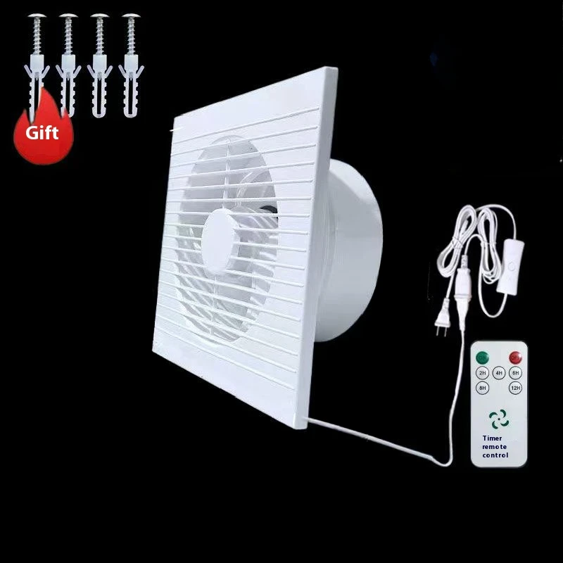 220V 4 cale 6 cali 8 cali wisząca ściana biały Ventilador mały wentylator ekstraktor wentylatory wyciągowe toaleta łazienka wentylator kuchenny