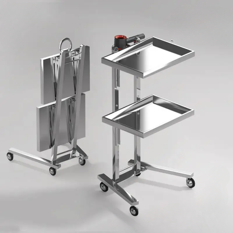 Rollende kapperswagen met afneembaar dienblad Multifunctionele opbergstandaard voor SPA-salon en kappersgebruik Veelzijdig salonstation